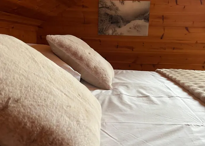 בקתה Avec Jacuzzi Et Piscine, Deco Soignee Esprit Cocooning Ramonchamp